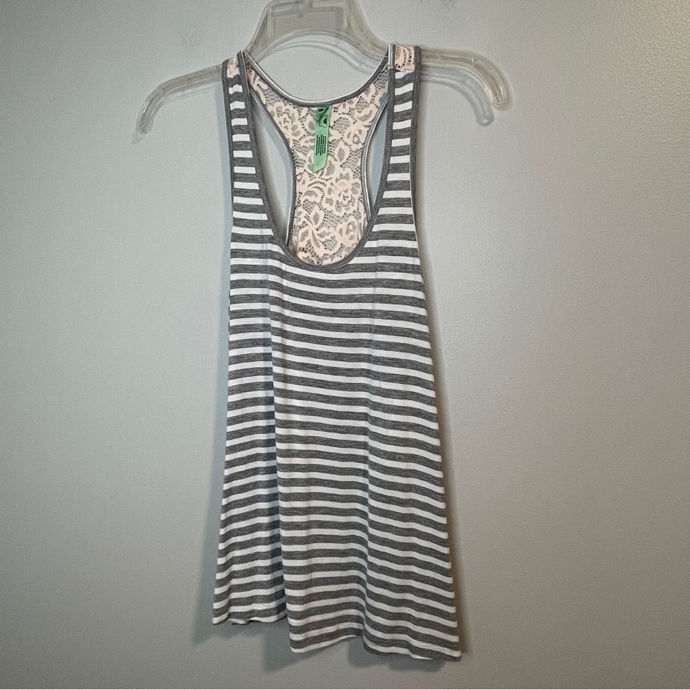 Honeydew Intimates Black and White Racerback Tank Top Pajamas